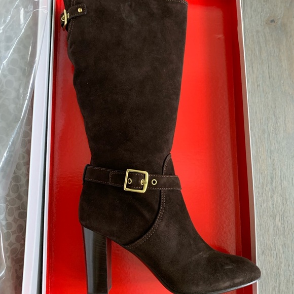 Coach Suede Boots - NWOT - Picture 6 of 16